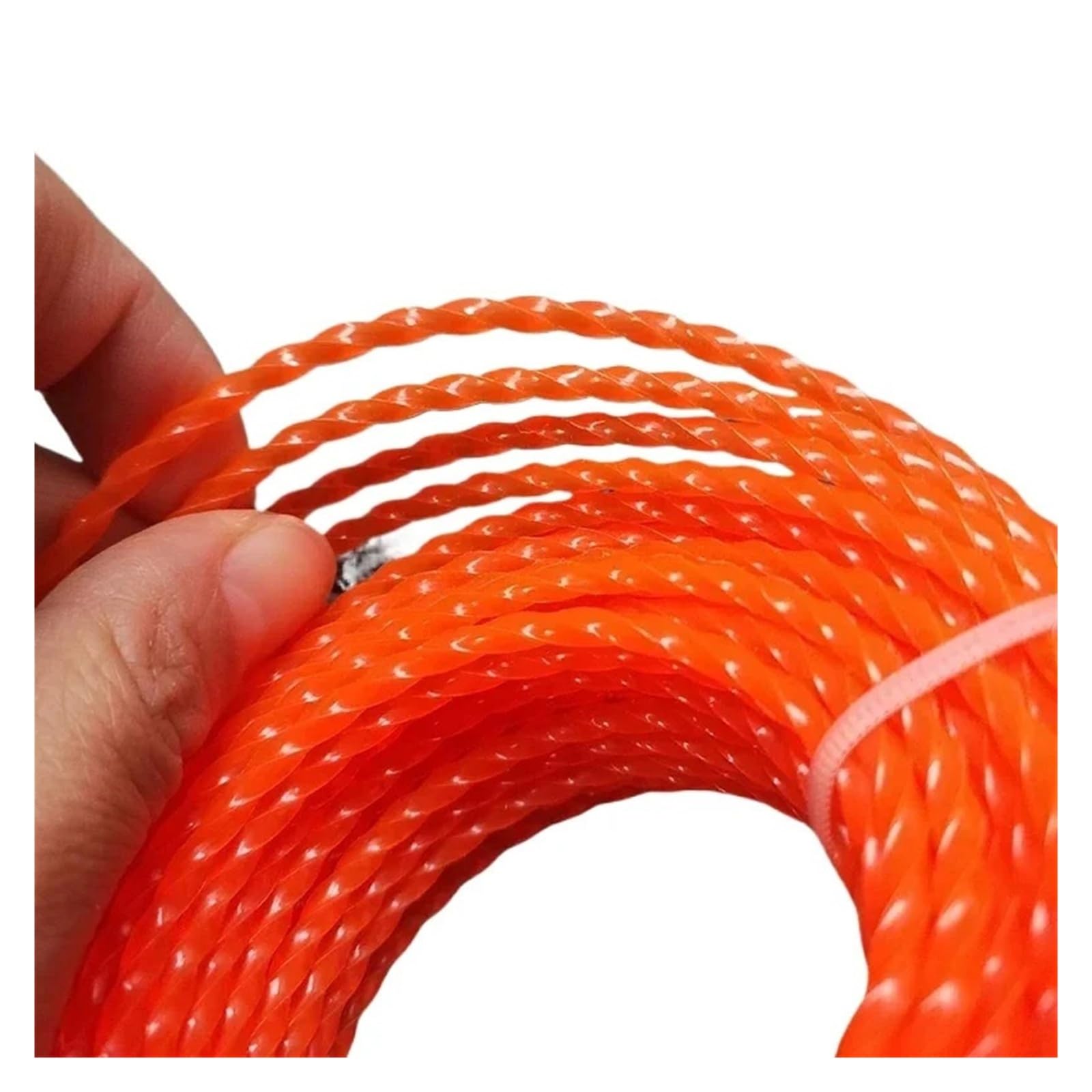 5 m/10 m/15 m x 2,4 mm/2,7 mm/3 mm/3,5 m/4 mm, cuerda de nailon en espiral para desbrozadora, cuerda de desbrozadora, repuesto para cortacésped (3,5 mm, 15 m)