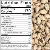 Vista 5 de Presto Sales In Shell Pistachios - Sal y pimienta de 16 onzas, pistachos tostados y saborizados de primera calidad, saludables, naturales, veganos