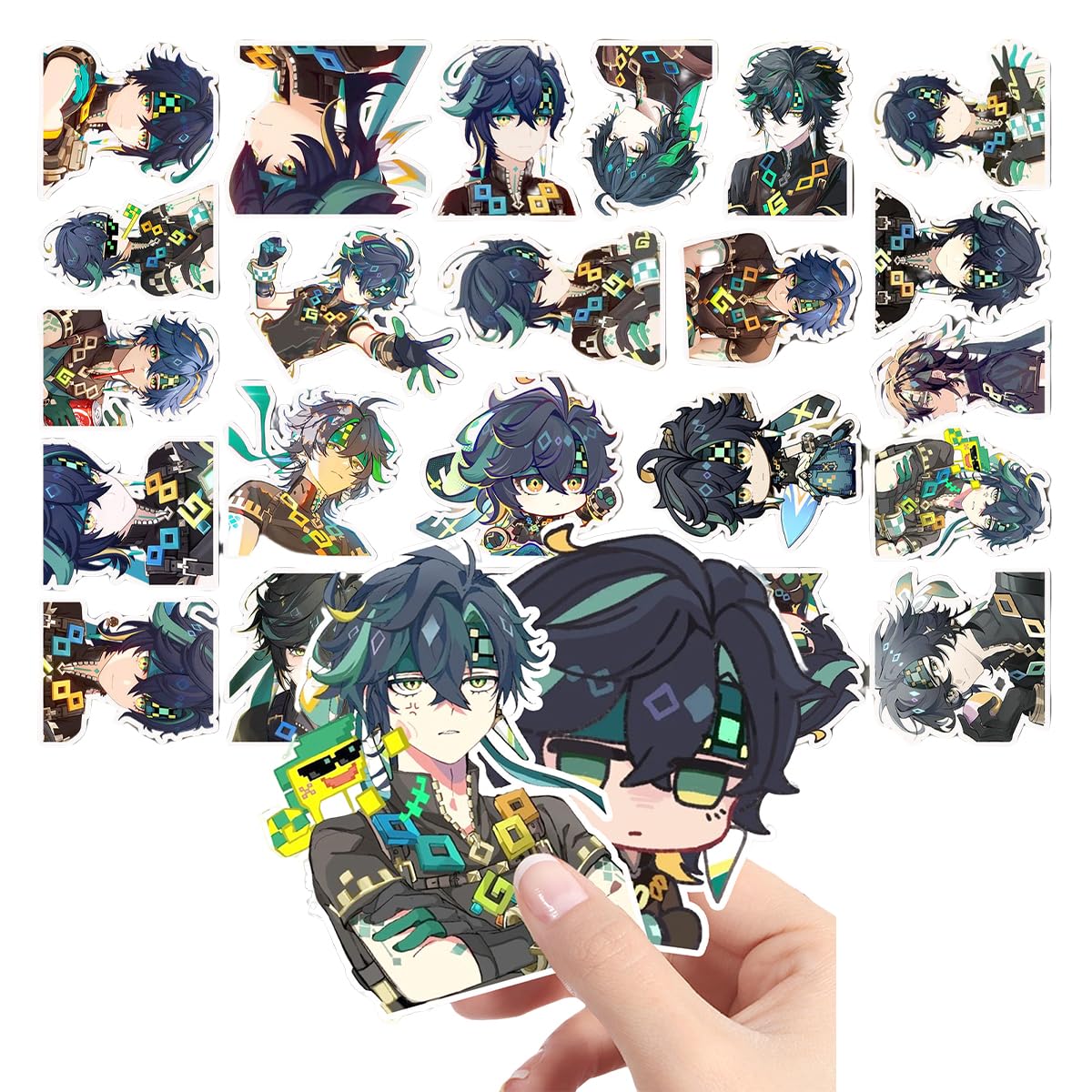 Amazon.co.jp: ステッカー 原神 グッズ キィニチ シール 絵を貼る ナタ