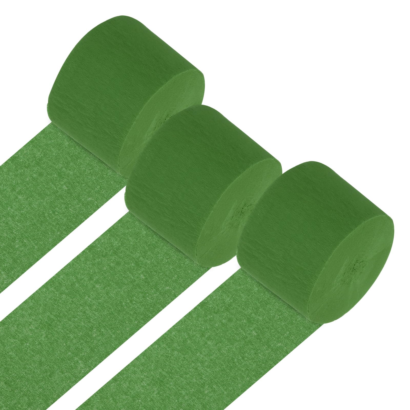 Papier crépon de qualité supérieure vert mousse PATIKIL pour décors et loisirs créatifs