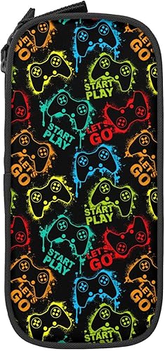 YETTA YANG Caja de lápices de videojuegos para portalápices Suministros de oficina de gran capacidad grande