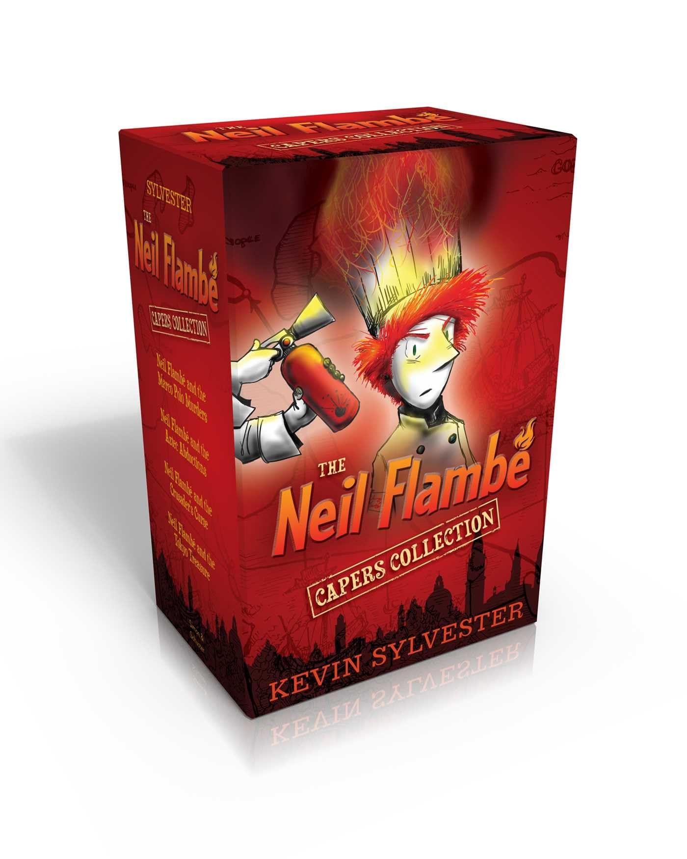 The Neil Flambé Capers Collection (Boxed Set): Neil Flambé and the Marco Polo Murders; Neil Flambé and the Aztec Abduction; Neil Flambé and the Crusader's Curse; Neil Flambé and the Tokyo Treasure