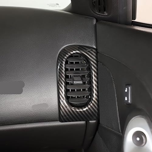 Miniatura 7 de Cubierta de ventilación de aire lateral de consola central para Chevrolet Corvette C6 2005-2013, marco de cubierta de salida de aire lateral para