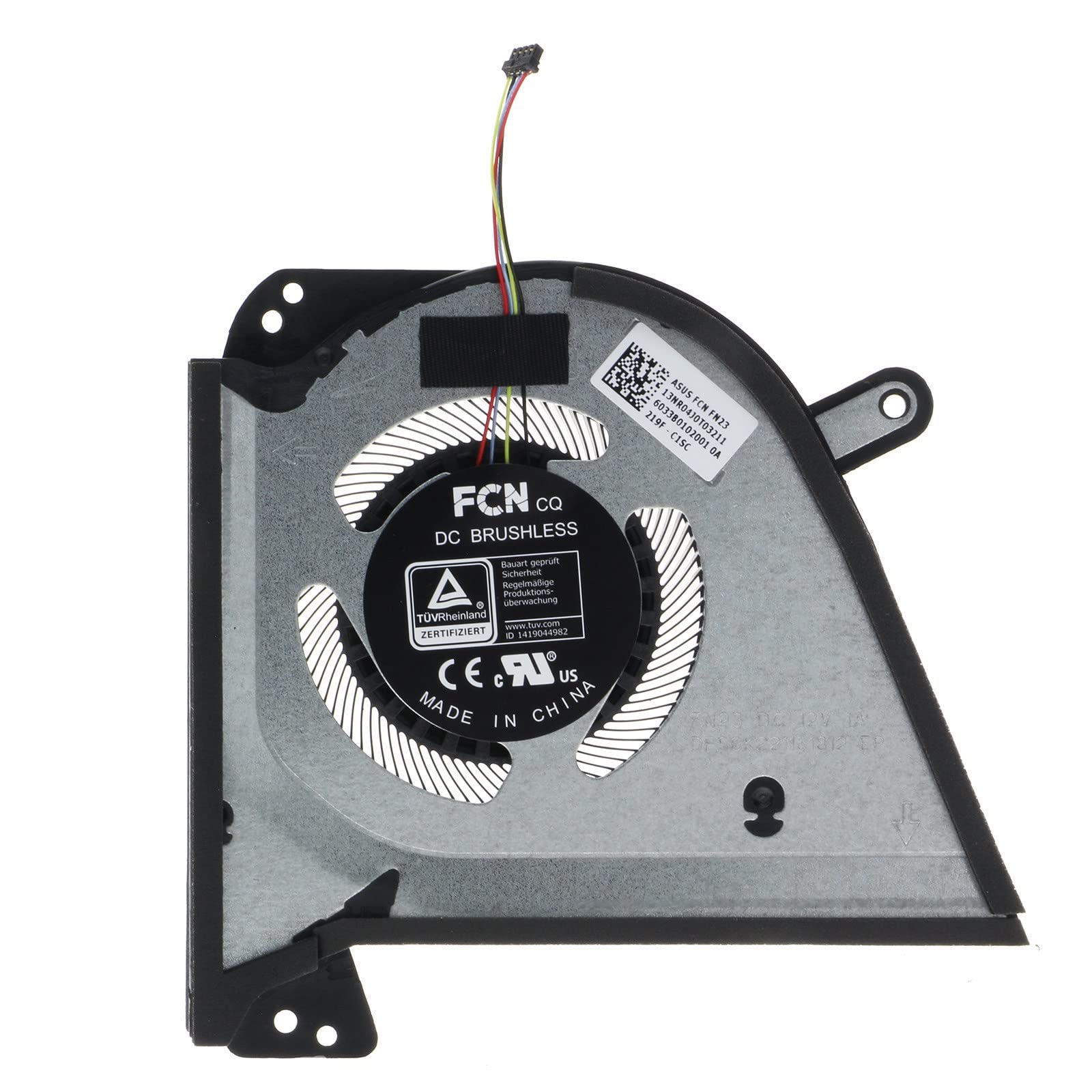 CPU GPU Ventola di Raffreddamento per ASUS ROG 15 Zephyrus GA503 GA503Q GA503QS 12V 1A FN22 13NR04J0T04211 DFSCK221051824 FN23 13NR04J0T03211 DFSCK2 DFSCK2111 DFSCK2 15181 2