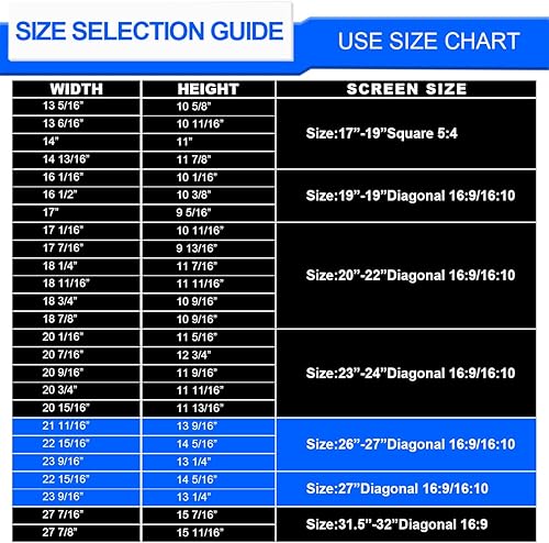 Miniatura 6 de Pantalla de privacidad para laptop de 13.3 pulgadas, pantalla de privacidad colgante 9H para portátil de 16:9, acrílico HD, protección ocular