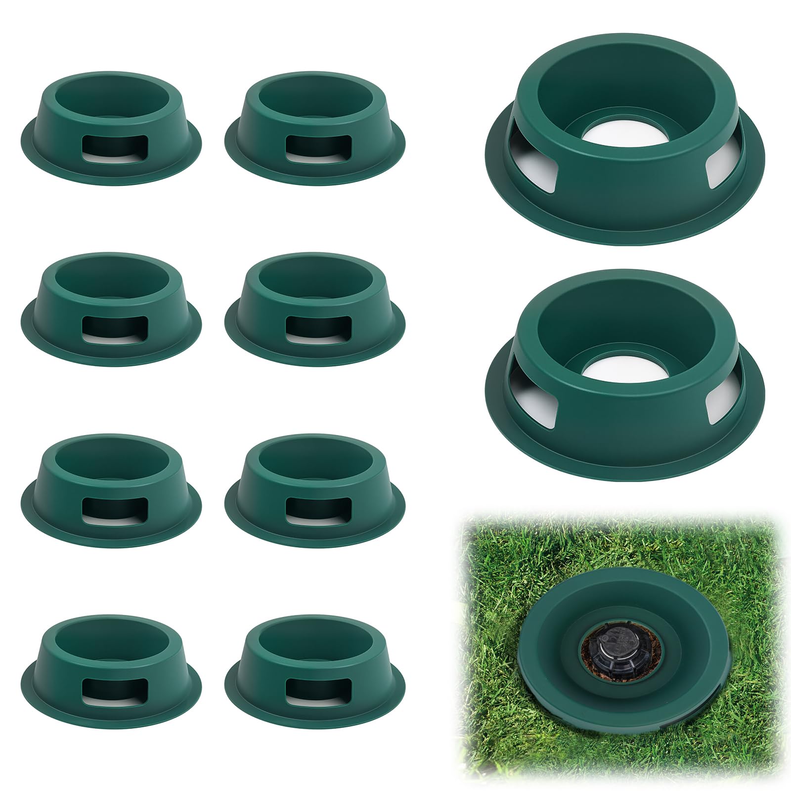 Protectores de aspersores para aspersores Hunter PGP, etc. Series - 10 unidades