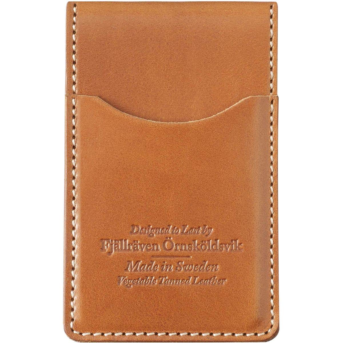 Fjallraven Fjällräven Övik Card Holder Large Portefeuilles et Petits Sacs , Mixte Adulte, Leather Cognac, Taille Unique