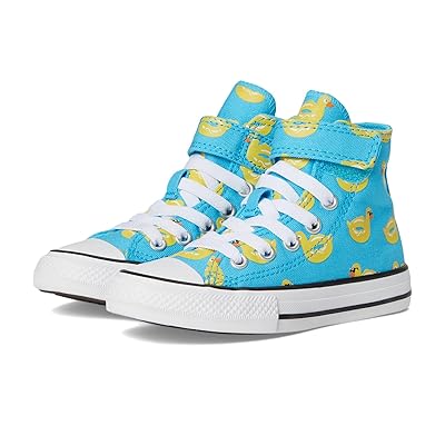 Converse Kids Chuck Taylor(r) All Star(r) Pool Float Easy On (Little Kid) Kids Shoes Gnarly Blue/Dandy Lion/White