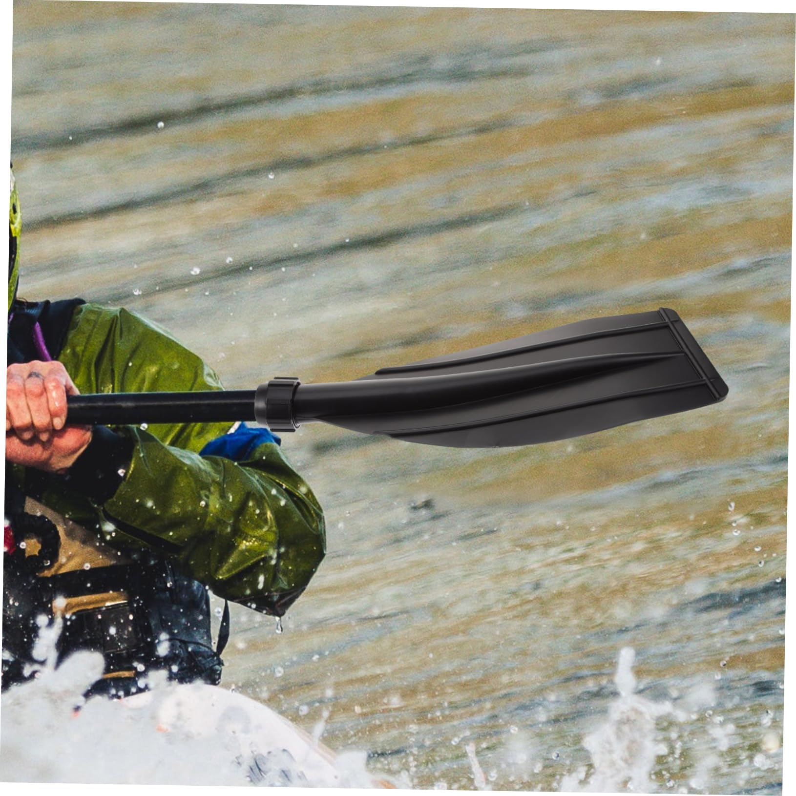 UPKOCH Kunststoffschaftpaddel Paddeln Ersatz Freizeit Hoch Tragbar Sup Ruder Griffe Welle Ausziehbares Paddel Surfbrett Schwimmendes Paddel Kajak Paddel Board-paddel Plastik Black