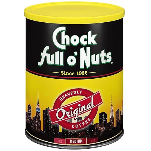 Chock Full O'Nuts Original Blend Ground Coffee, 3 lbs.