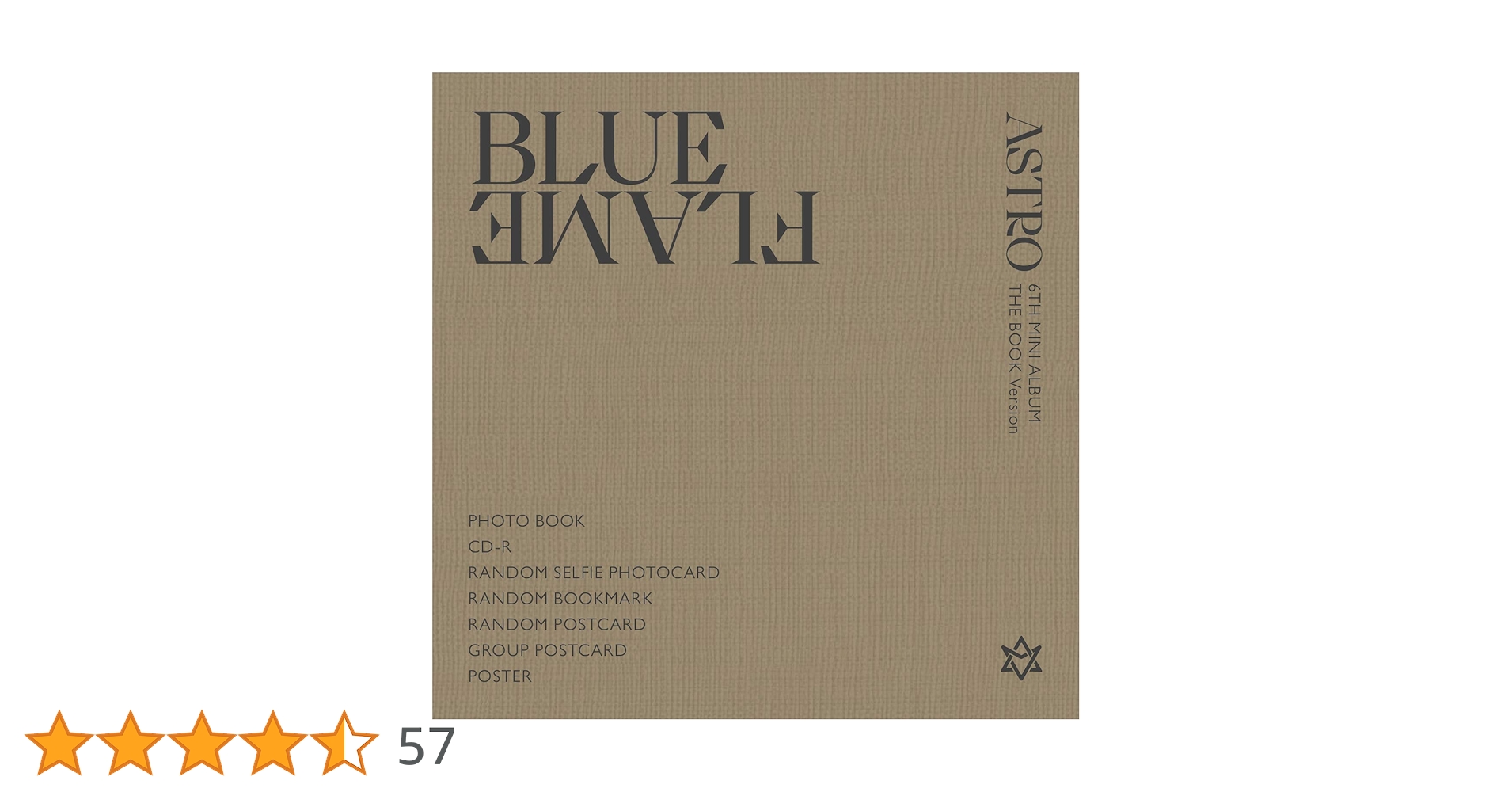 ASTRO BLUE FLAME CD トレカ ブックマーク 新品未開封 ② ASTRO BLUE FLAME CD トレカ ブックマーク 新品未開封 ② Amazon.co.jp