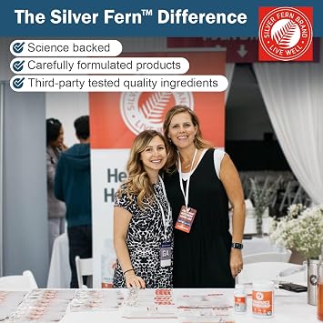Silver Fern Brand Metabolism Supplement + Berberine Phytosome & aXivite Supports Function & Wellness 60 Capsules