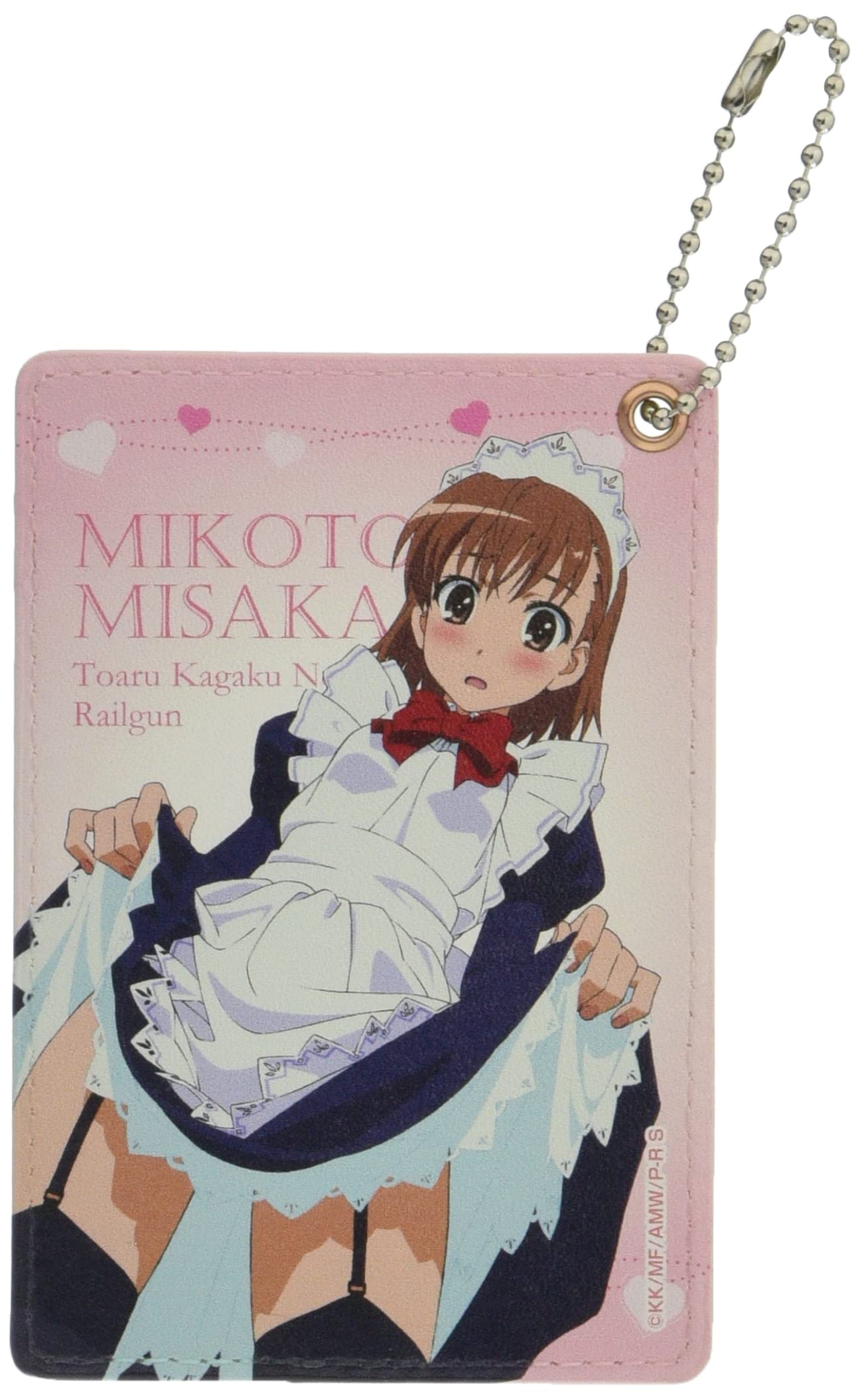 Amazon.co.jp: とある科学の超電磁砲S レザーパスケース デザイン02