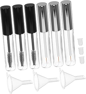 3 unids 0.3 fl oz tubo de pestañas cepillo va...