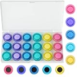 Whiteboard Magnets, 36 Pack Strong Refrigerator Magnets for Kitchen, School Supplies for Teachers, 3 cm Round Colored Magnetic Pieces for Classroom, Refrigerator, Office, Home (5 Colors)