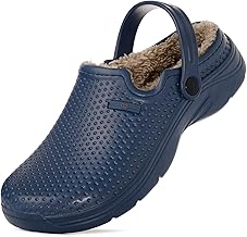 ZUSERIS Winter Sandals, Clogs, Men's, Women's, Waterproof, Warm, Slippers, Room Shoes, Indoor Shoes, Outdoor Shoes, Veranda Sandals, 2-Way, Lightweight, Fleece Lined, Anti-Slip