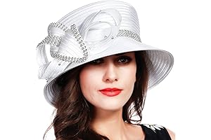 White Church Hat for Women