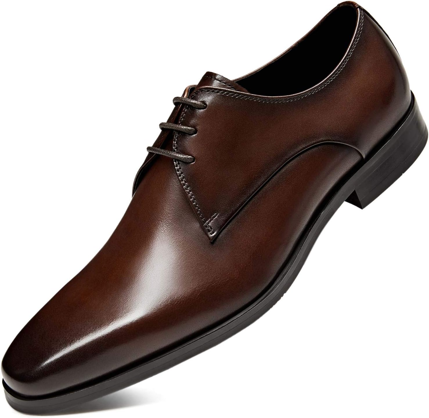 FRASOICUS Mens Oxford Shoes Genuine Leather Dress Shoes