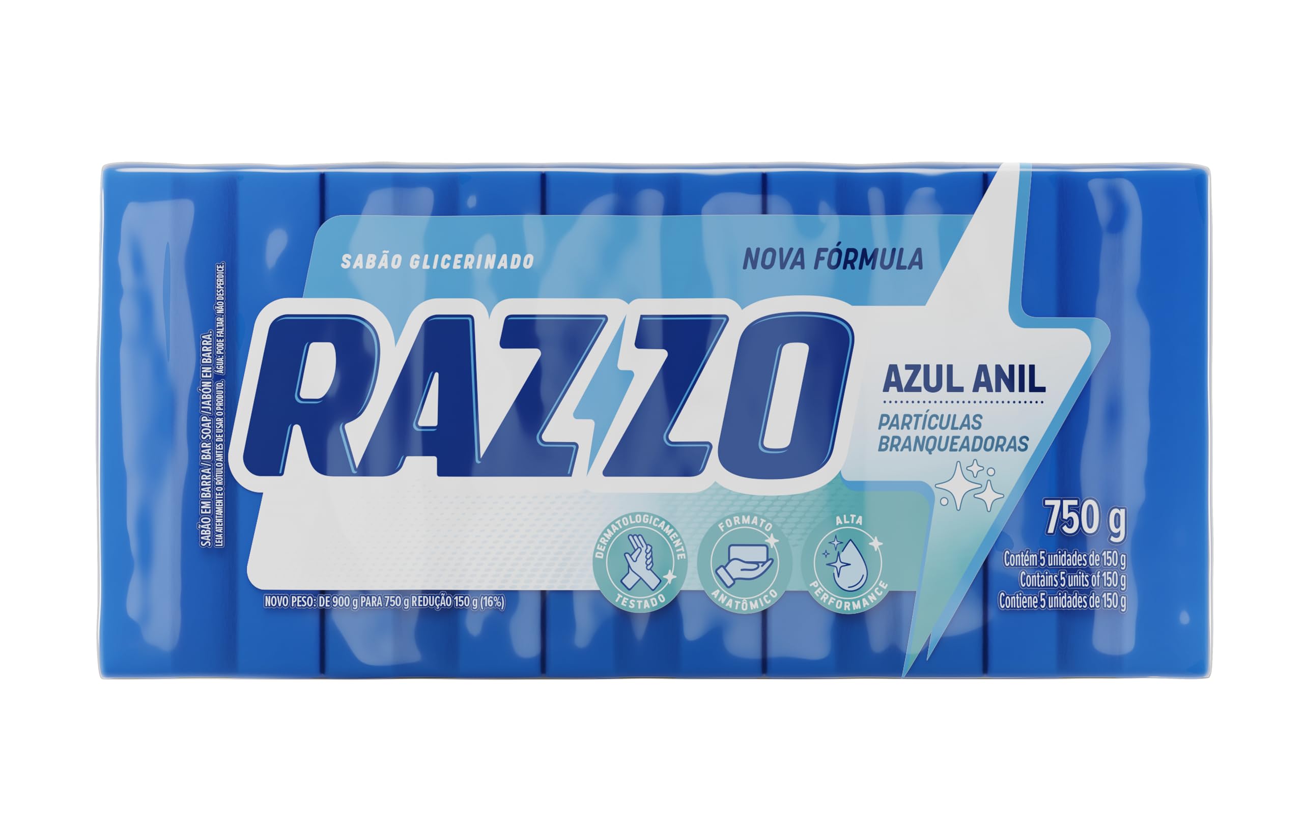 SABAO RAZZO AZUL ANIL 750G : Amazon.com.br: Saúde e Bem-Estar
