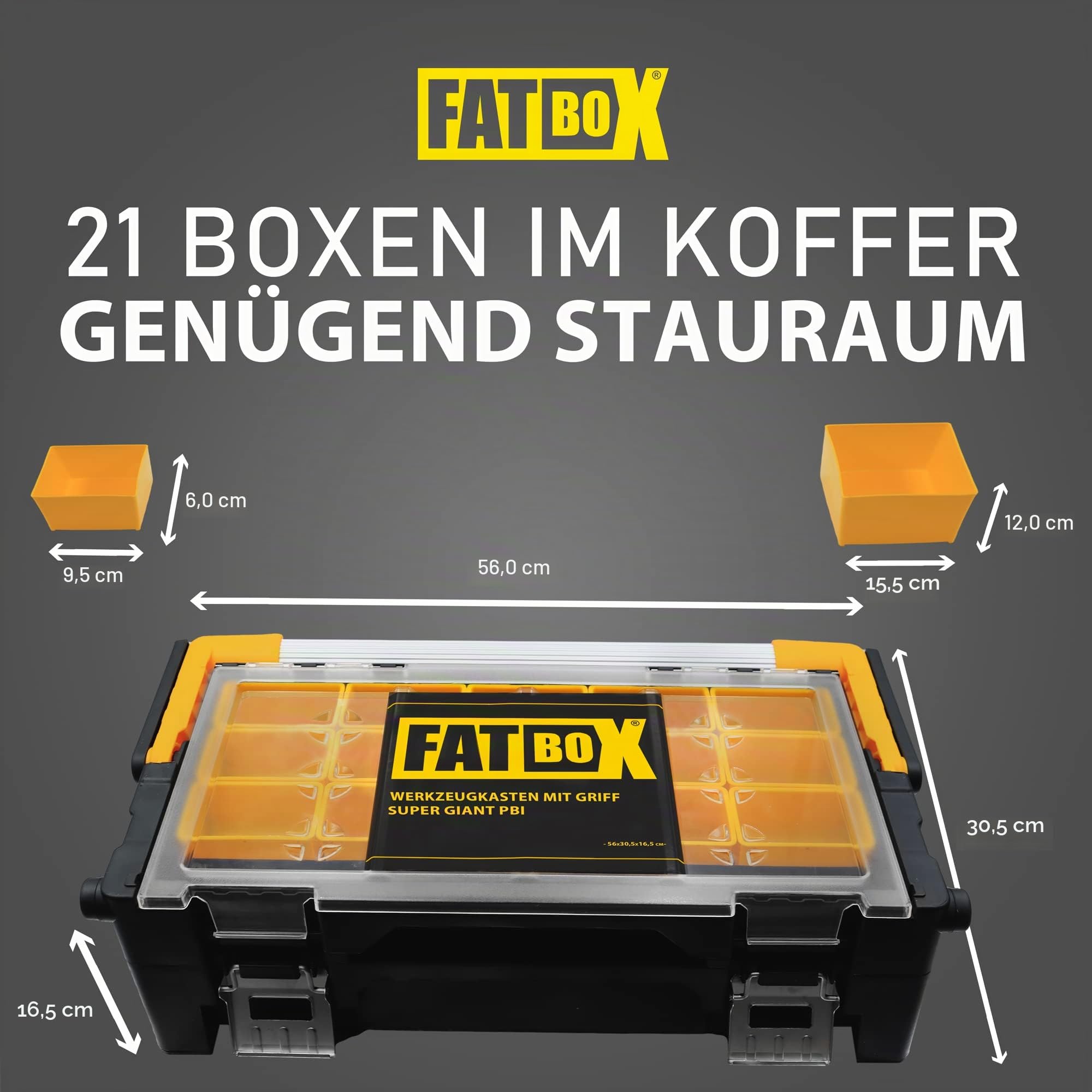 Werkzeugkasten mit Griff Super GIANT PBI | Werkzeugbox, Werkzeugkoffer, Sortimentsbox