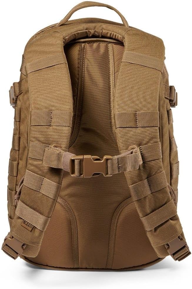 5.11 Tactical Backpack, RUSH 12 2.0 Military Survival Molle Backpack with Laptop Compartment, 24L, Style 56561ABR/56562ABR - Image 4