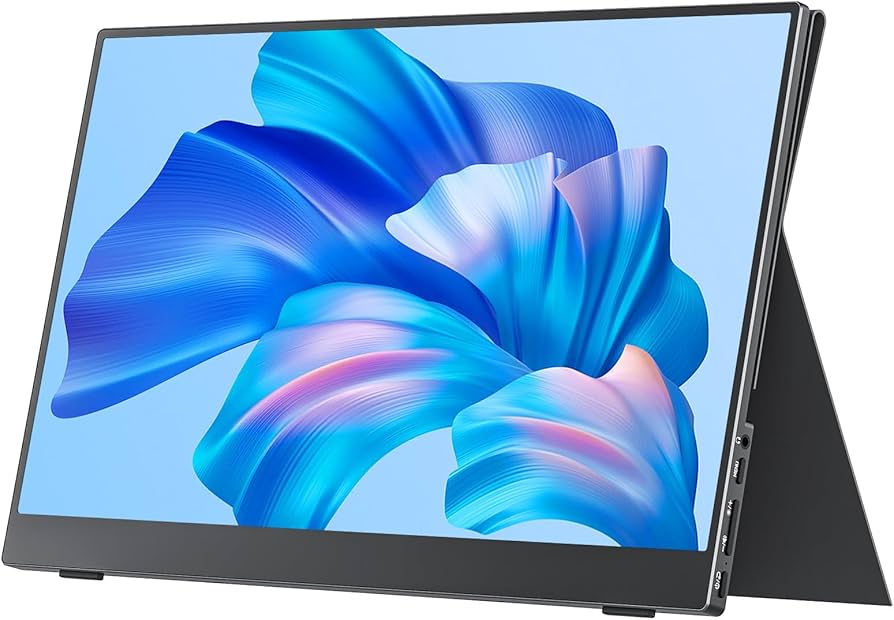 Cocopar 15.6 Inch Portable Monitor 1080P FHD, USB-C HDMI Laptop