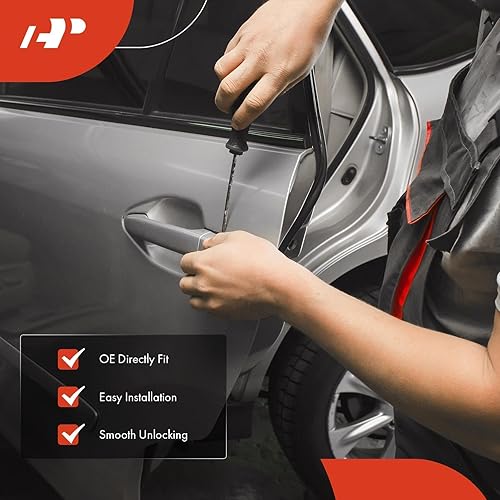 Miniatura 8 de A-Premium Juego de cilindros y llaves para cerradura de puerta compatible con Ford F-150 F-250 F-350 F-450 F-550 F-650 F-750 F-800 Econoline Club