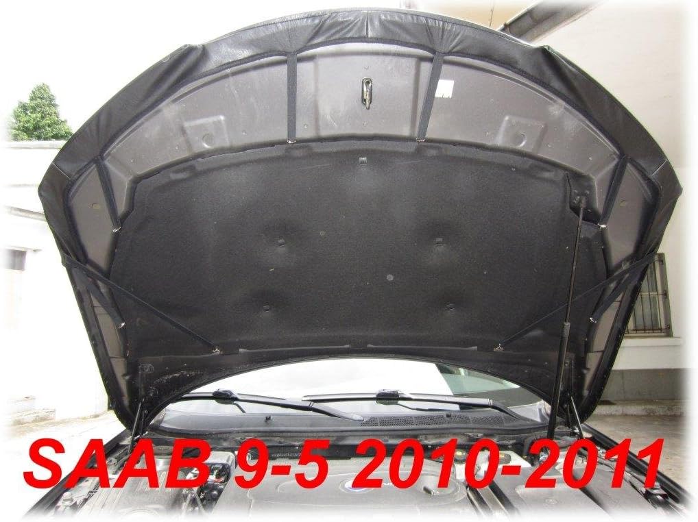 Hood Bra Front End Nose Mask Compatible with SAAB 9-5 2010-2011 Bonnet Bra STONEGUARD Protector Tuning