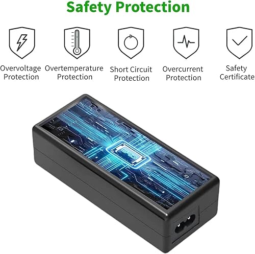 Miniatura 2 de Adaptador de 15 V CACC compatible con GPO Brooklyn 1980S-Style 80's Retro Boombox portátil Cassette reproductor de CD Radio FM Boom Box Altavoz