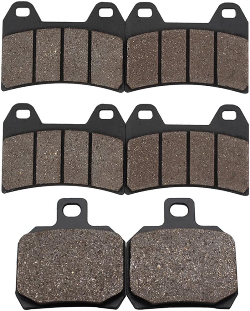 Cyleto Front and Rear Brake Pads for DUCATI 620 Sport 2003/696 Monster 696 2008 2009 2010 2011 2012 2013 2014 2015