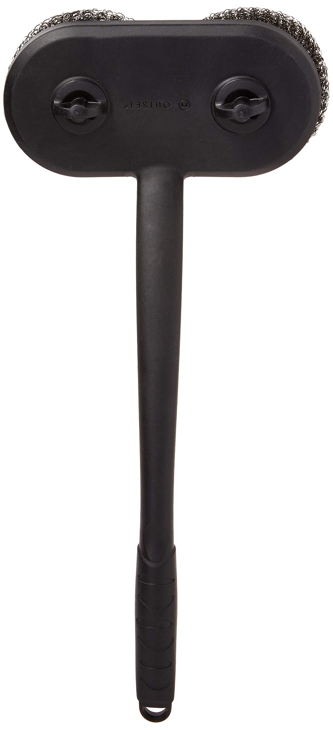 Outset 76227 Grillbürste mit langem Griff, Netz, 1 Stück, Schwarz
