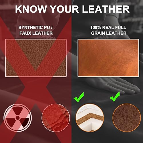 Miniatura 5 de Bolsa enrollable de cuero auténtico, 5 cuchillos y utensilios de cocina, perfecta para el chef viajero, bolsa de rollo de herramientas de viaje, no