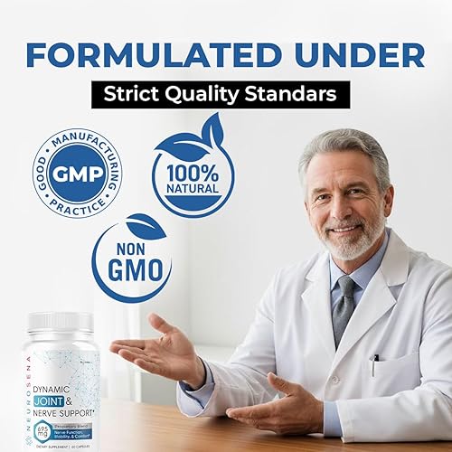 Miniatura 5 de NeuroSena Cápsulas (5 unidades)  Píldoras oficiales de Neuro Sena Health para apoyo articular y nervioso, fórmula avanzada de primera calidad,