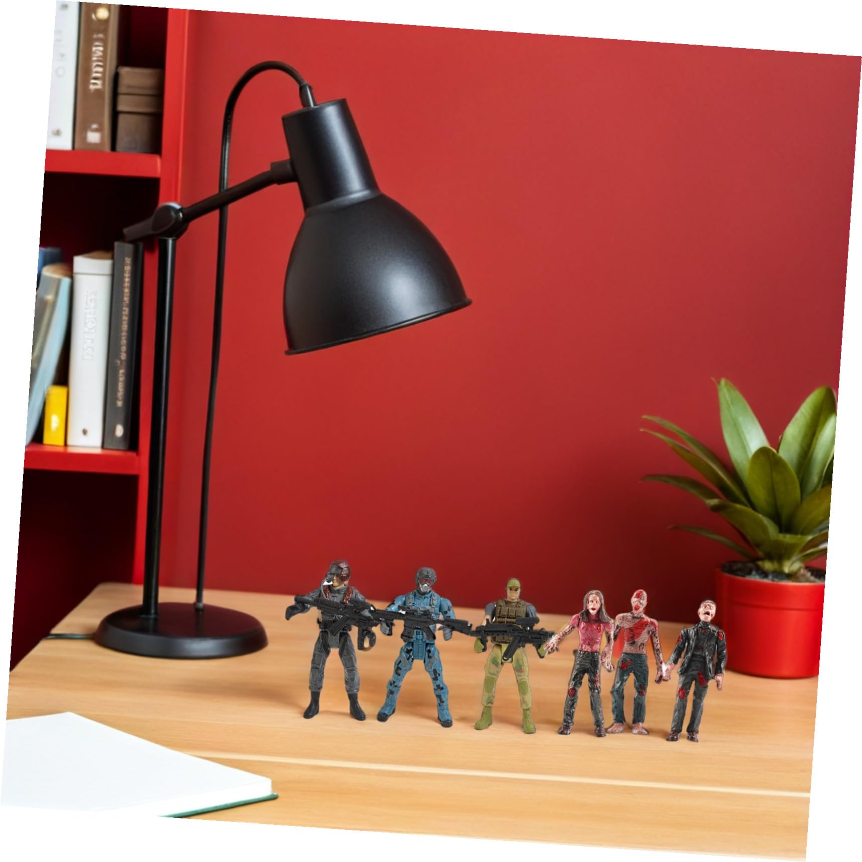 Hemobllo Set di Soldatini Giocattolo Militari Articolati 10cm in Plastica