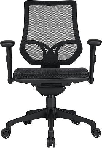Miniatura 4 de WorkPro 1000 Series silla de malla negra