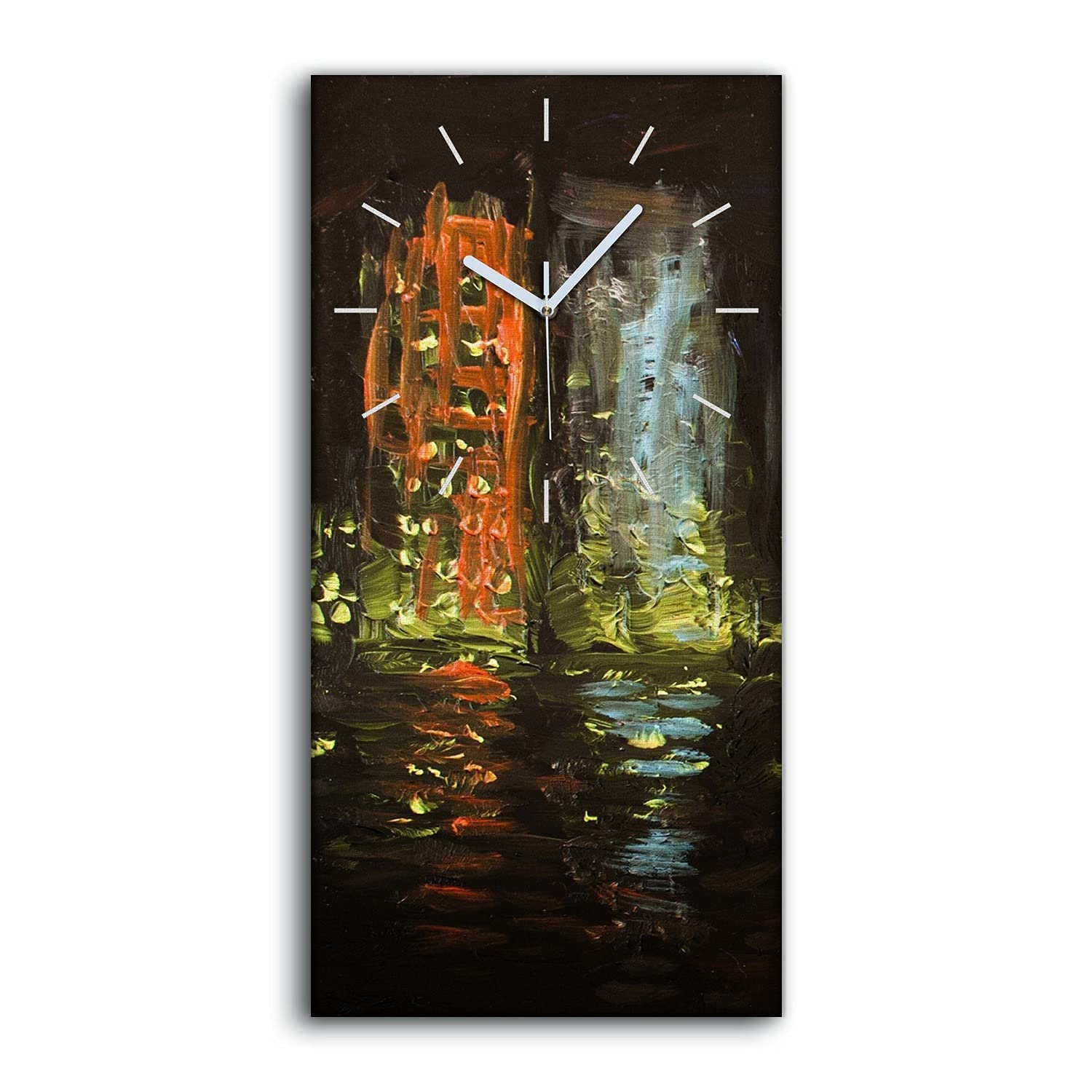 Horloge silencieuse sans tic-tac pour une chambre zen 30x60cm