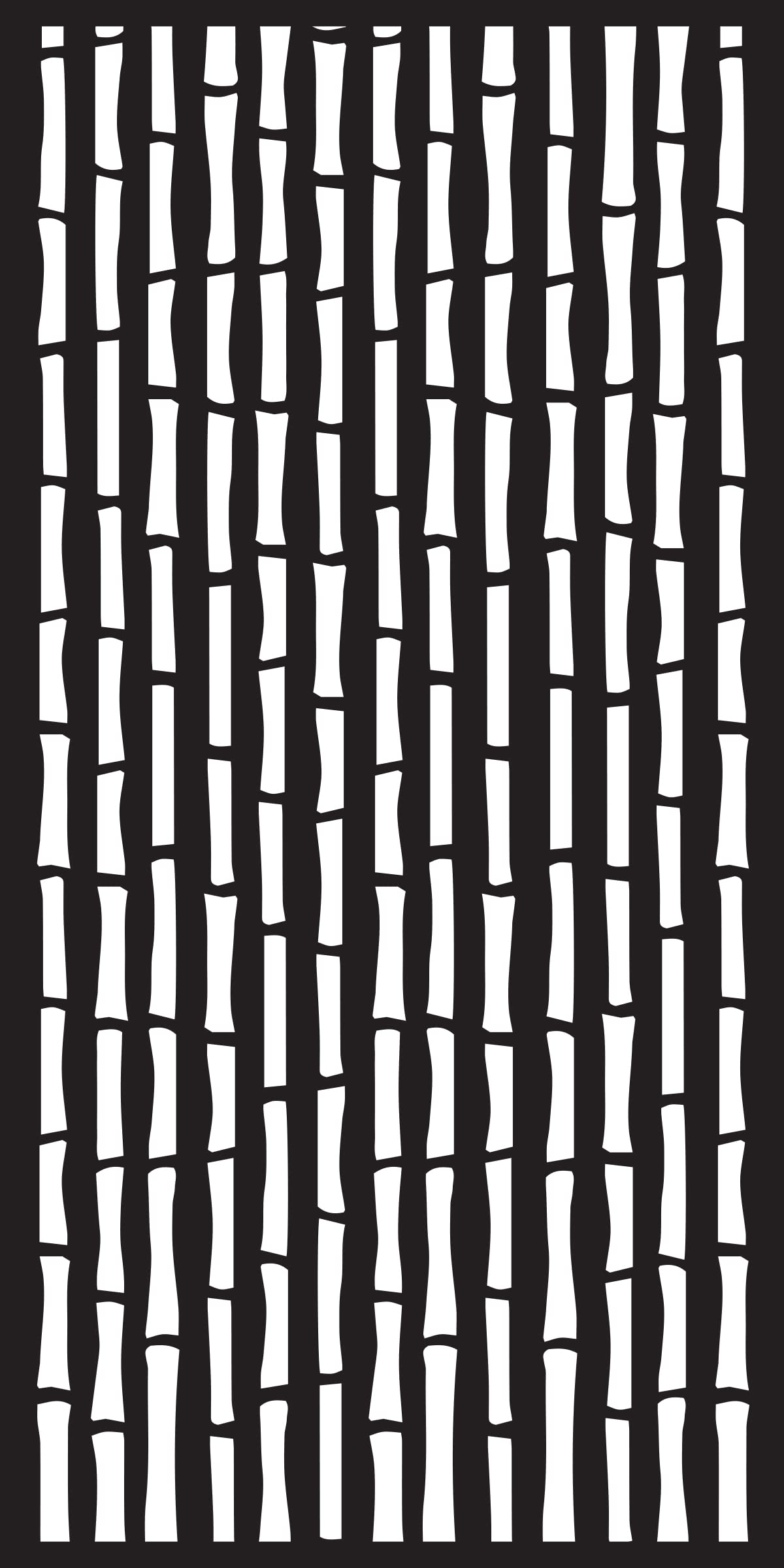 Creative Expressions Transparent Bamboo Sticks - Stencil