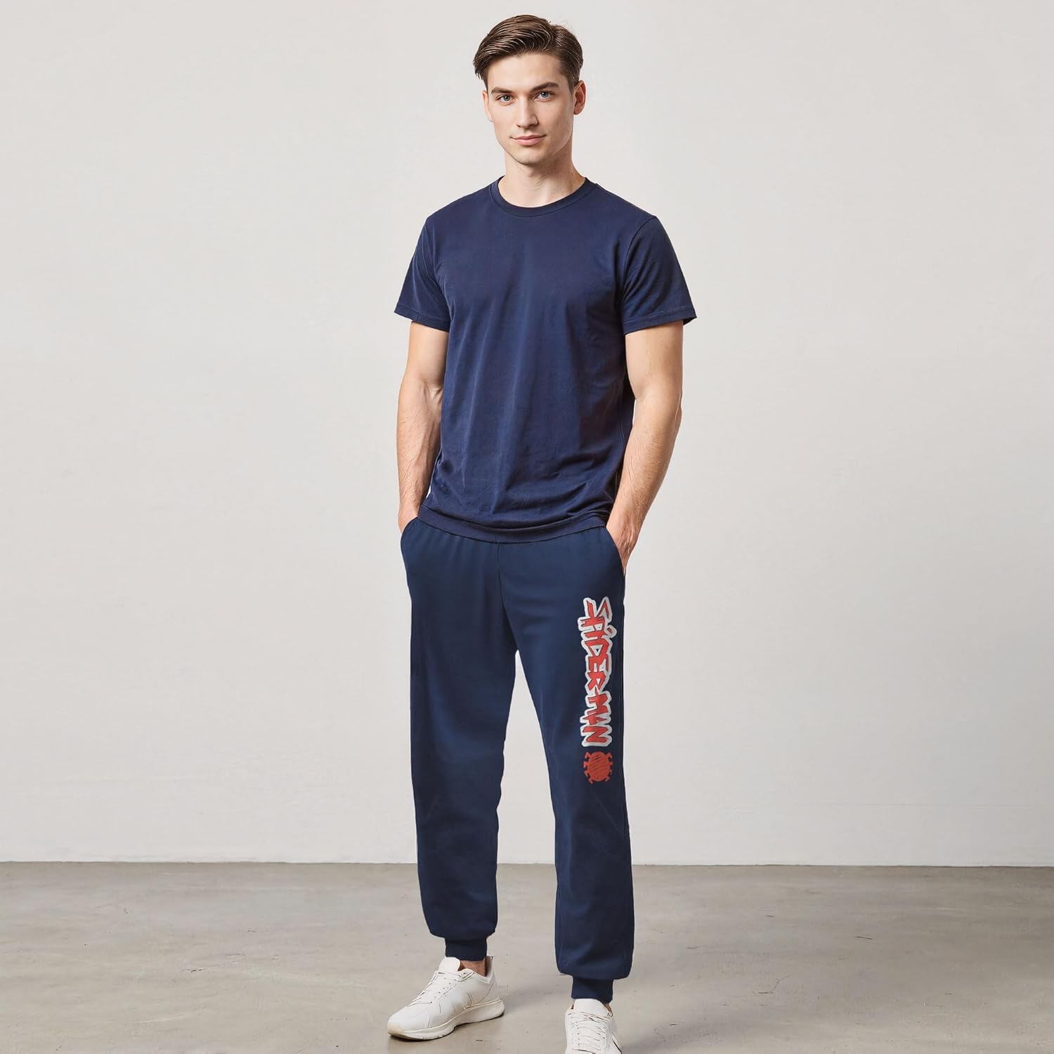 Marvel Mens Red Spider Paint - Image 2