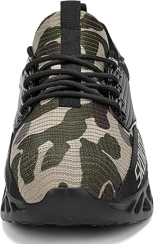 Miniatura 3 de Steel Toe Shoes for Men Puncture Proof Sneakers Men's Non-Slip Composite Toe Safety Shoes Slip On Comfortable Industrial Construction Work Shoes