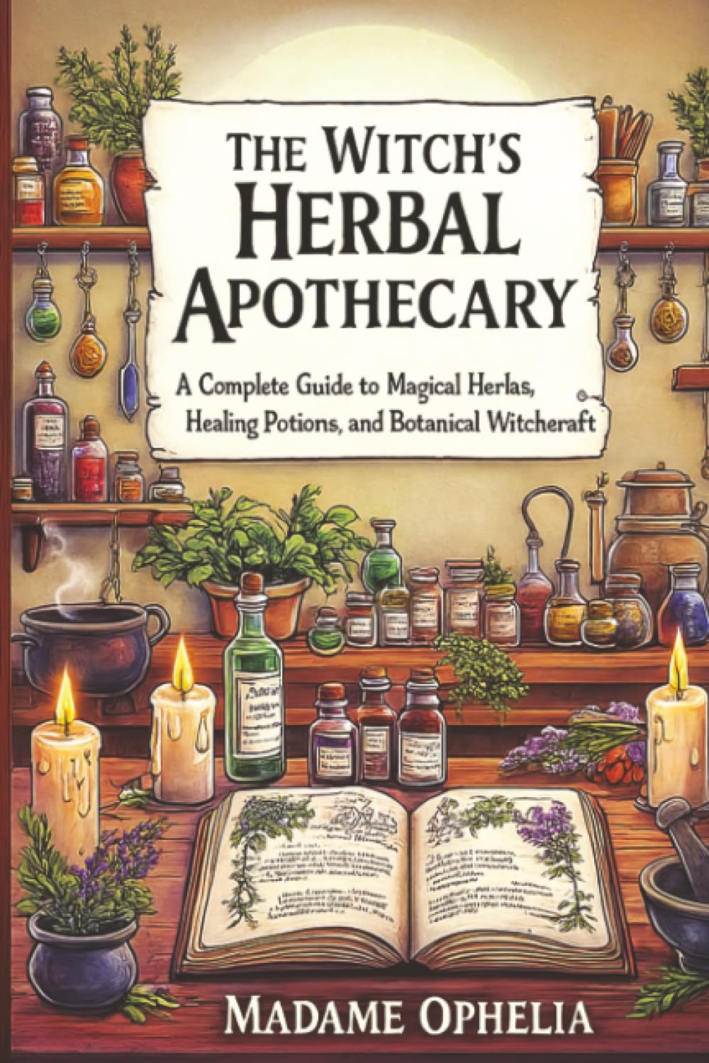 The Witch’s Herbal Apothecary: A Complete Guide to Magical Herbs, Healing Potions, and Botanical Witchcraft