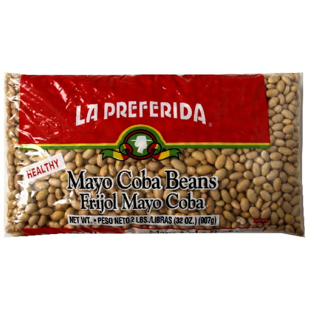 La Preferida Mayo Coba Beans, 32-Ounce (Pack of 6)