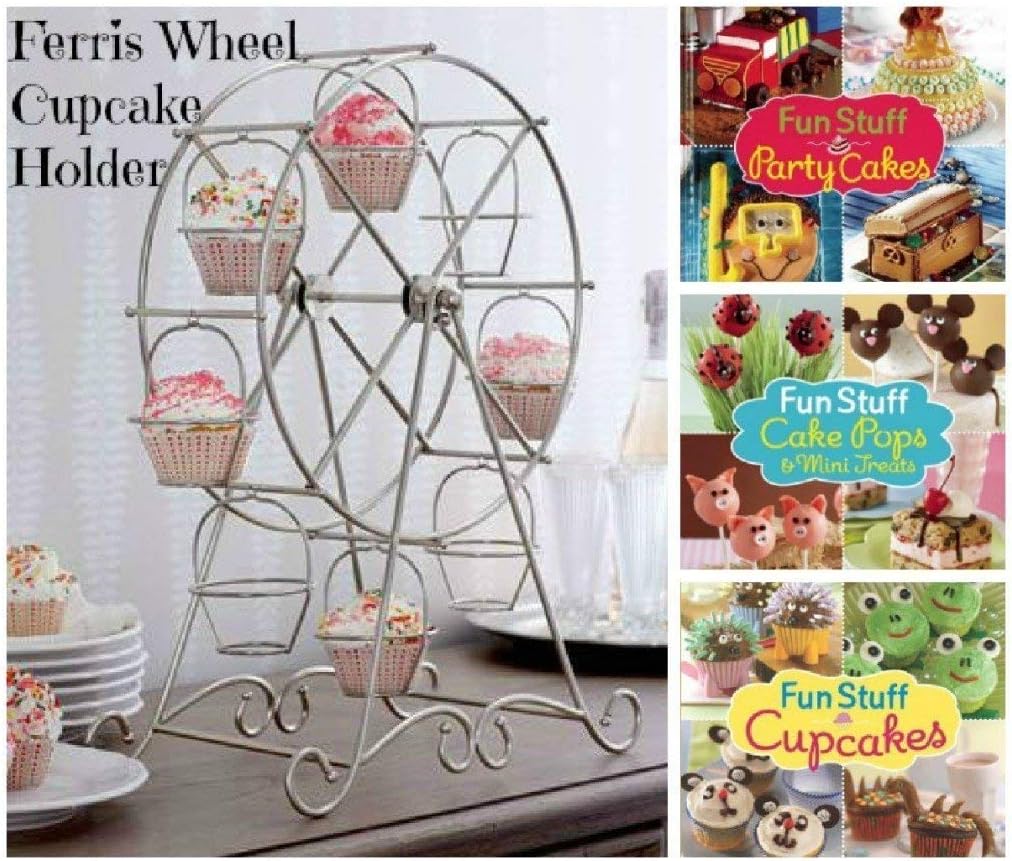 Exclusive Discount 70% Price Charmed Ferris Wheel Cupcake Stand for Carnival and Circus Theme Party