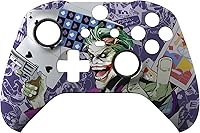 Vista 3 de eXtremeRate Clown Cards - Cubierta de placa frontal de repuesto para Xbox One Elite Controller Series 2 (modelo 1797), carcasa frontal suave al