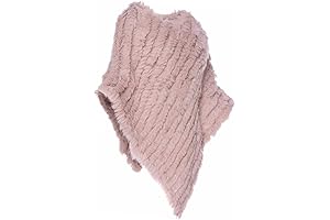 Knitted Genuine Fur Scarf