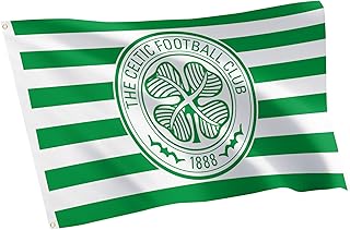 Desert Cactus Celtic FC Flag Scottish Bhoys Celts Football Club Soccer 100% Polyester Indoor Outdoor 3x5 feet Flags (Flag A)