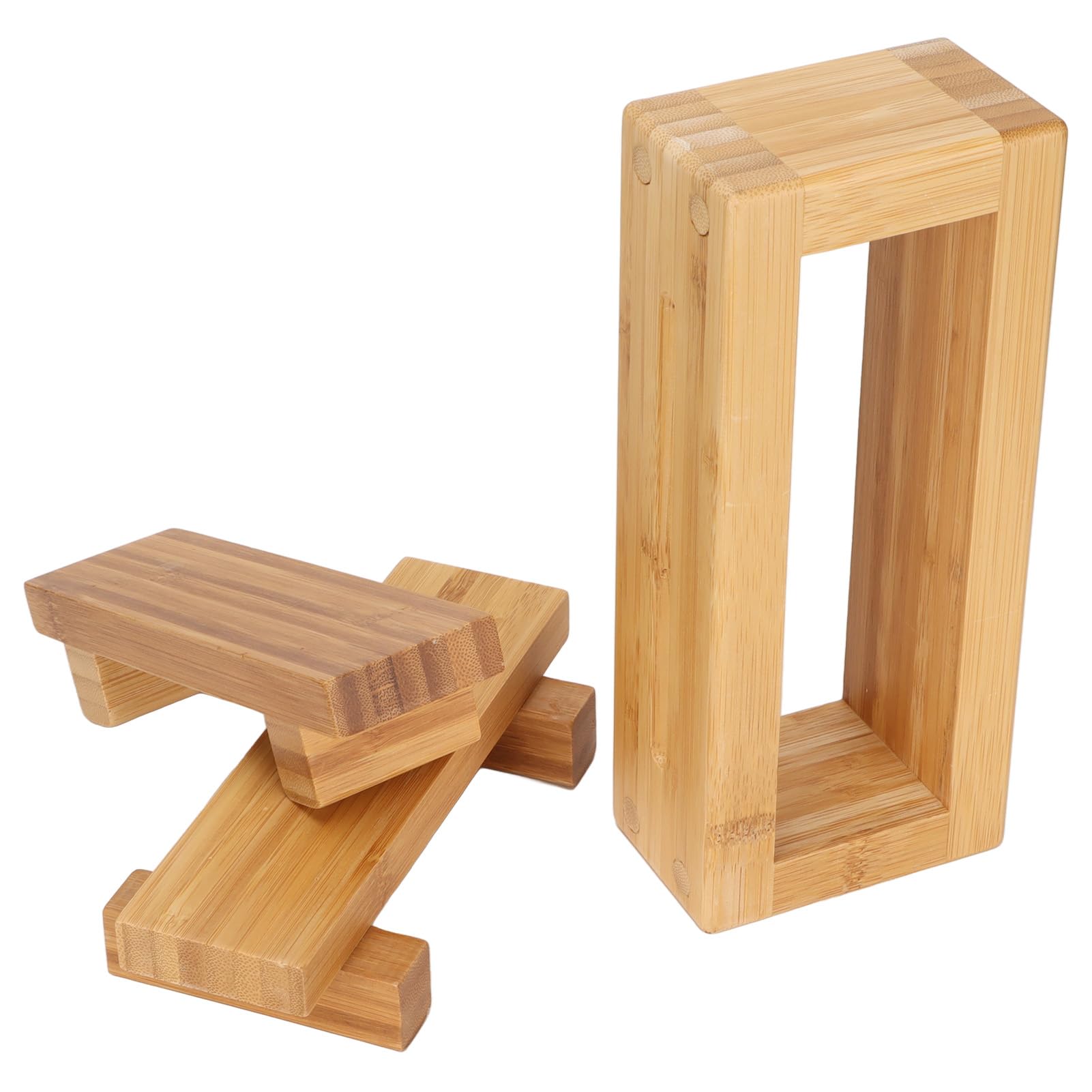 Molde de Arroz de Madera Aramox para Cocinar, Molde de Prensa de Sushi de Madera, Caja de Molde de Arroz Portátil Rectangular sin Olor DIY