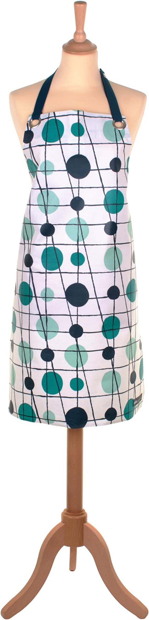 Ulster Weavers 37.4"x27.6" Pavilion Blue Oilcloth Apron