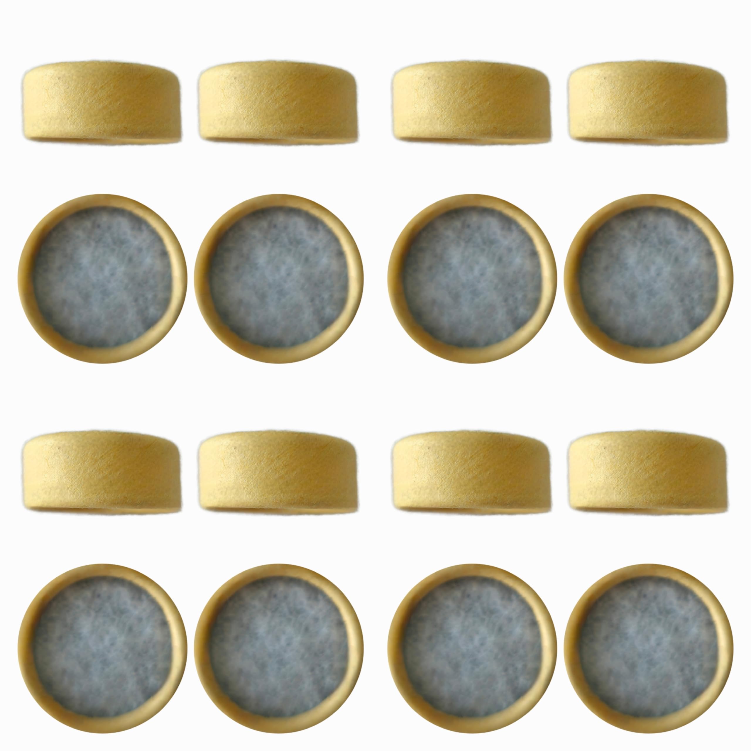 Replacement Activated Carbon Filter, Silicone Mouth Funnel Universal Fit, 100 Pack