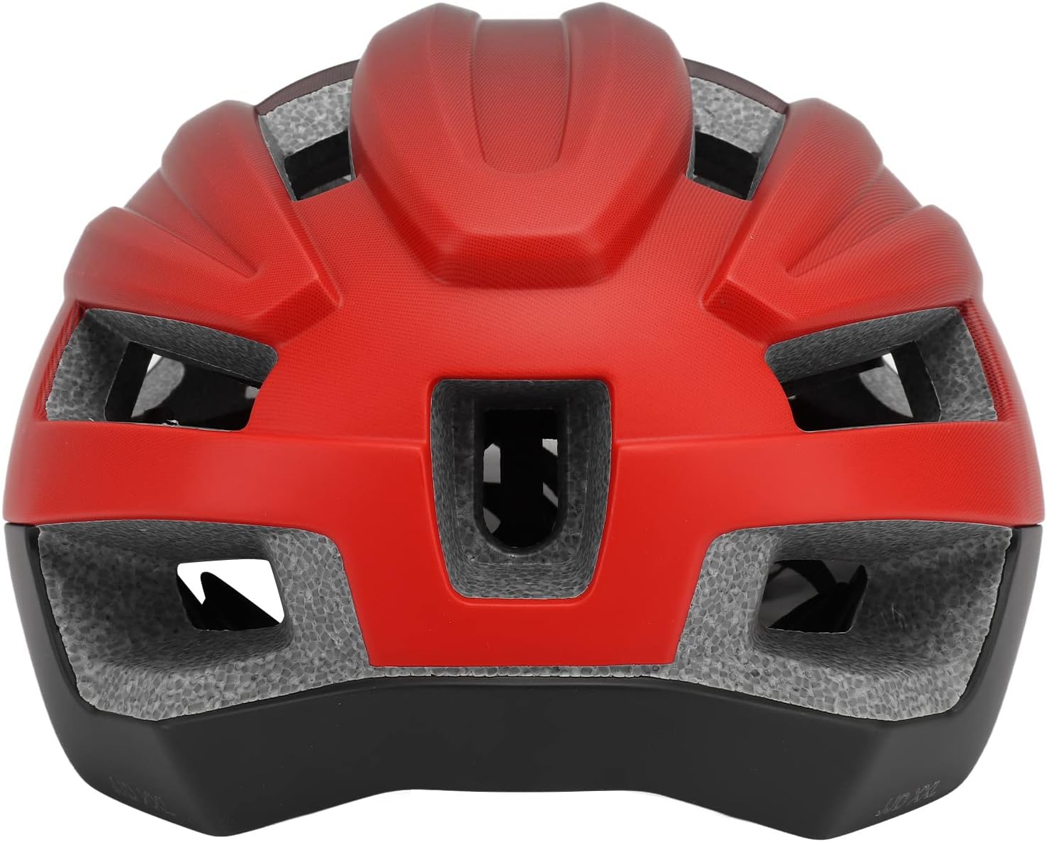 VGEBY GUB 自転車用ヘルメット 大人用 頭囲61～65cm XXL 特大サイズ ヘルメット 修理パッチ付き 男女兼用 CE認証 高剛性 超軽量 通気 サイズ調整可能 JJD XXL (グラデーションブラック・レッド)