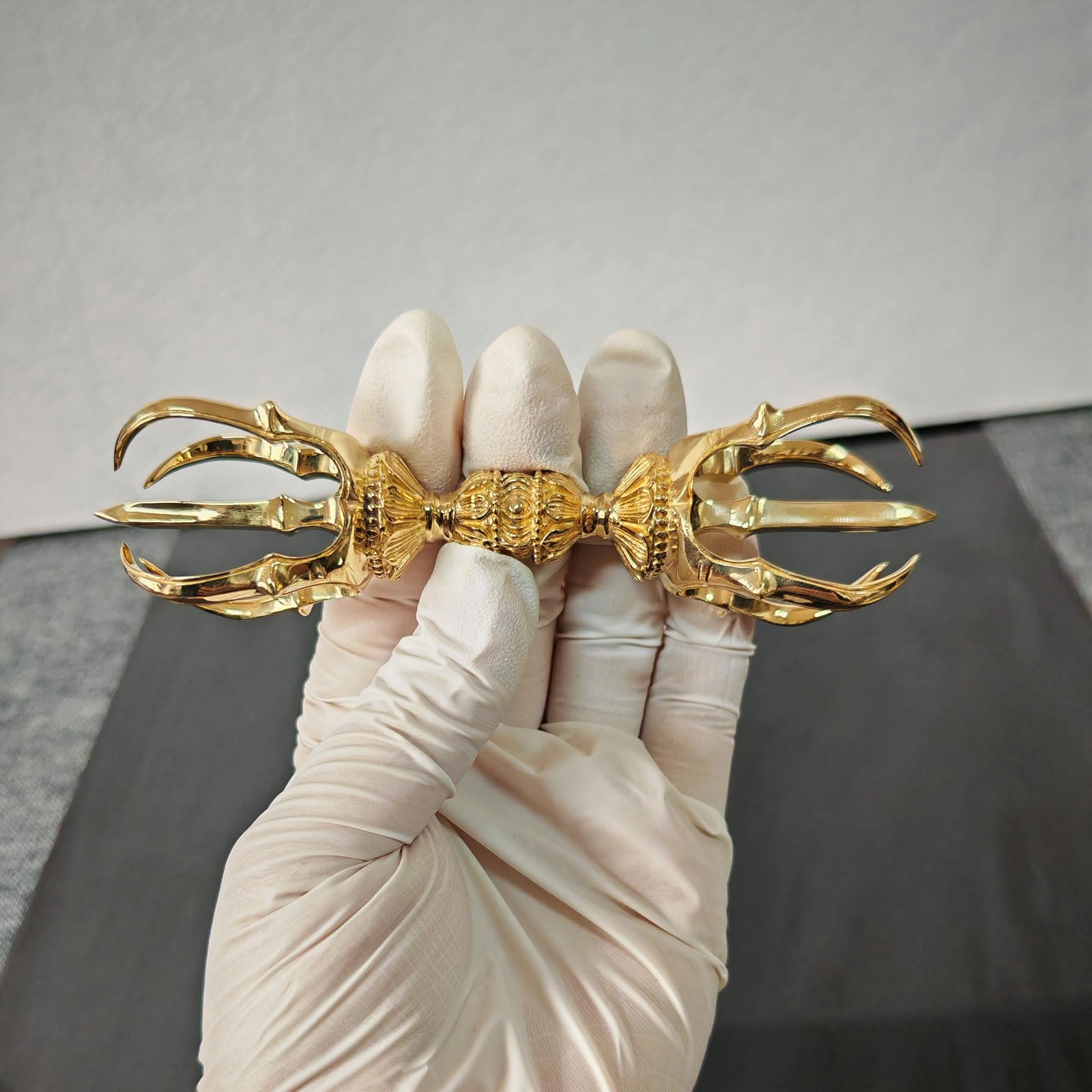 Amazon｜【dsdsad】五鈷杵 (長さ13cm)◇密教で使われる仏具・密教法具